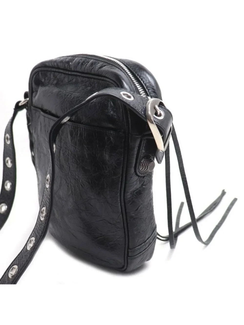 Balenciaga Le Cagole Shoulder Bag Black